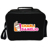 Charli Damelio Lunch Box Student Cartoon Casual Picnic Bags Boy Girl