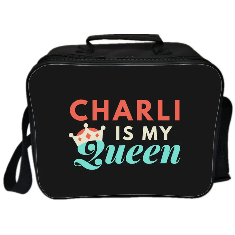Charli Damelio Lunch Box Student Cartoon Casual Picnic Bags Boy Girl