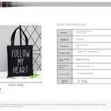 Women's Printed Canvas Shoulder Bag for Shopping