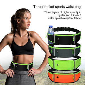 Running Waist Pack Men Women Sports Fanny Pack Cell Phone Pouch Gym Case