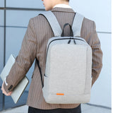 Waterproof Nylon 14 in Laptop Backpack USB Charging School Bag Men Women