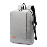 Waterproof Nylon 14 in Laptop Backpack USB Charging School Bag Men Women