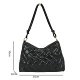 Fluffy Tote Bag Cross Body Down Shoulder Bags for Women Handbag