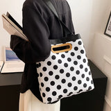 Checkerboard Office Ladies Large Capacity Clutch Bags