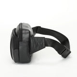 Leather Style Belt Bag Men Retro Waist Fanny Pack Coffee 7216