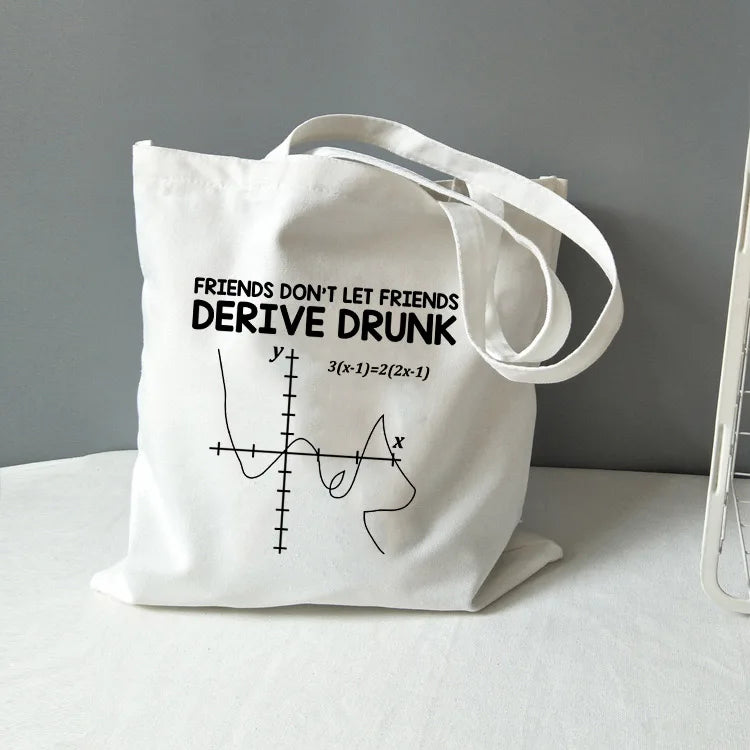 Chemistry Tote Bag All You Need Is Love Math Graphic Funny Geek Handbag