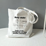 Chemistry Tote Bag All You Need Is Love Math Graphic Funny Geek Handbag