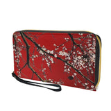 Cherry Blossoms Women's Wallet Floral Style Clutch Billeteras
