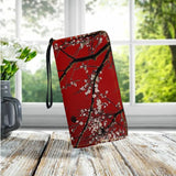 Cherry Blossoms Women's Wallet Floral Style Clutch Billeteras