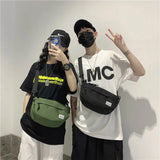 Casual Shoulder Bag Messenger Bag Unisex Small Chest Bag