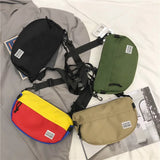 Casual Shoulder Bag Messenger Bag Unisex Small Chest Bag