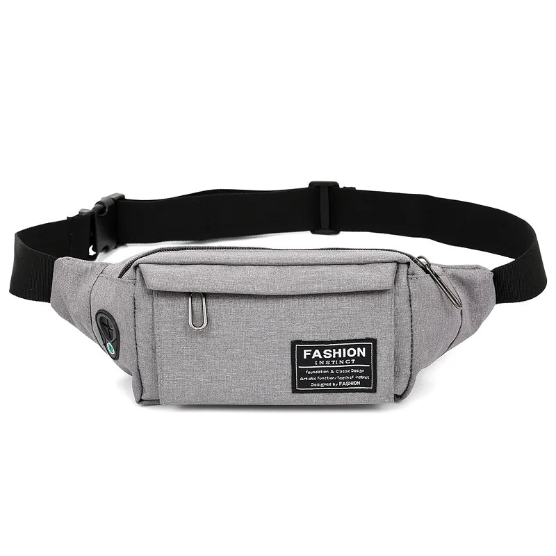 Casual Chest Bag Multi-function Shoulder Bag Waist Bag Men