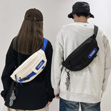 Crossbody Shoulder Bag for Couples Sports Casual Women Waist Bag