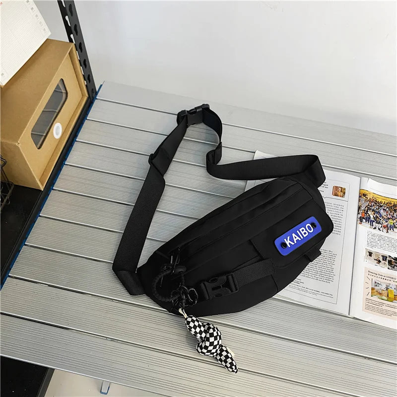 Crossbody Shoulder Bag for Couples Sports Casual Women Waist Bag