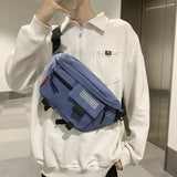 Nylon Chest Bag Crossbody Shoulder Waist Fanny Pack