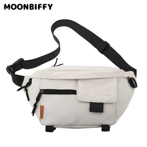 Nylon Chest Bag Crossbody Shoulder Waist Fanny Pack