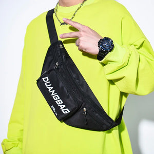 Functional Style Messenger Bag Couple Bag Waist Bag Shoulder Bag Spor...