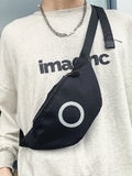 Men's Chest Bag Crossbody Messenger Shoulder Waist Bag