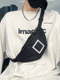 Men's Chest Bag Crossbody Messenger Shoulder Waist Bag