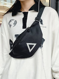 Men's Chest Bag Crossbody Messenger Shoulder Waist Bag