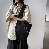 Chest Bag Men Street Style Large Capacity Crossbody Bag Women Messenger