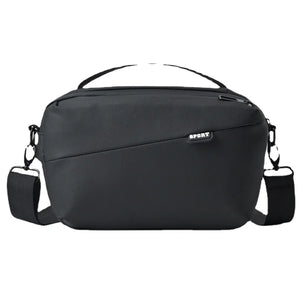 Men's Leather Shoulder Bag Waterproof Handbag