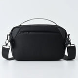 Men's Leather Shoulder Bag Waterproof Handbag