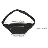 Nylon Waist Bag Women Men's Belt Bag Bum Bag Travel Purse Bag For Phone Pouch