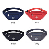 Nylon Waist Bag Men Women Travel Purse Phone Pouch Pocket Hip Bag Waist Pack