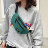 Chest Bag Texture Body Small Bag Sports Waist Bag Casual Shoulder Bag