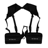 Men's Chest Bag Vest Hip-Hop Style Tactical Pack