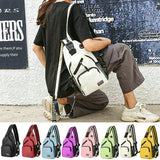 Women's Chest Bag Waterproof Small Backpack Multi-Functional Handbag