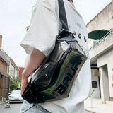 Transparent Chest Bag Waterproof Shoulder Messenger Bag