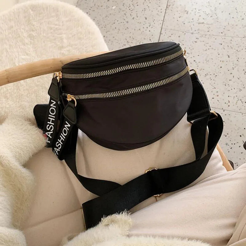 Women's Chest Bag Large-capacity Crossbody Waist Bag
