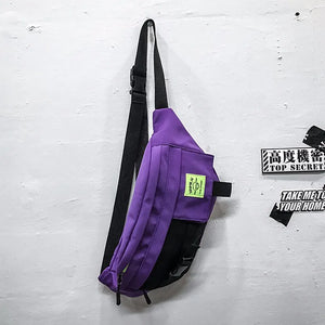 Canvas Chest Bag Women's Waist Belt Fanny Pack Unisex