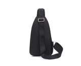 Mens Nylon Canvas Chest Bag Shoulder Messenger Backpack