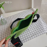 Women's Chest Bag Outdoor Pea Shape Crossbody Bag