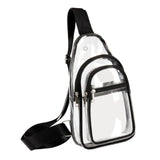 Mini PVC Clear Shoulder Bag for Stadium Travel