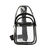 Mini PVC Clear Shoulder Bag for Stadium Travel
