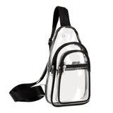 Mini PVC Clear Shoulder Bag for Stadium Travel