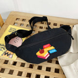 Printed Chest Bags Women Waist Pack Organizer Wallet Gym Shoulder Bag