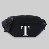 Women Travel Waist Bag Letter Name Series Crossbody Bag