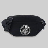 Skull Pattern Crossbody Bag Waist Storage Handbag