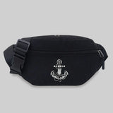 Skull Pattern Crossbody Bag Waist Storage Handbag