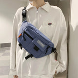 Outdoor Chest Pack Nylon Shoulder Bag Fanny Pack