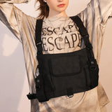 Tactical Chest Rig Bag Streetwear Unisex Functional Cross Hip Waist Bag