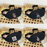 Waist Crossbody Bag for Men and Women Gift Mom Print Storage Belt Bags
