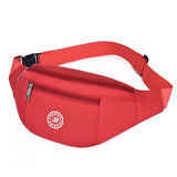 Nylon Waist Bag Colorful Bum Bag Travel Purse Phone Pouch Pocket