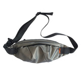 Fold Solid Shoulder Bag Men Women Personalized Chest Bag