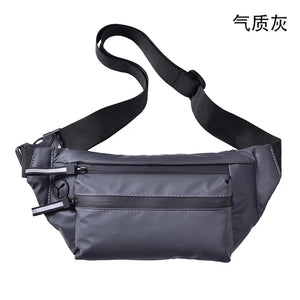 Waterproof Men's Waist Bag Outdoor Sports Messenger Bag